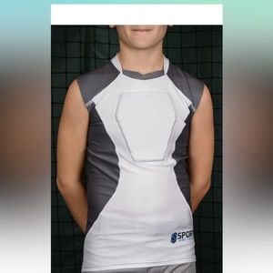 Sports Unlimited Diamond Shield Youth Baseball Sternum Guard Shirt